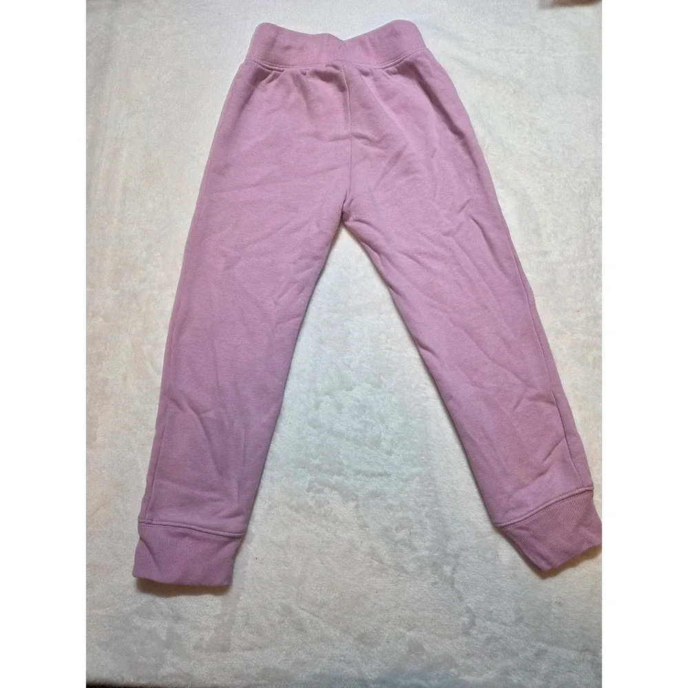 301 GAP Girls 5Y 110cm Pink Jogger Sweatpants Cotton Blend